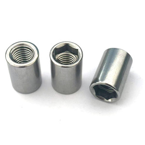 Écrou cylindrique à douille d'un mètre M4-M24, tête hexagonale métrique, passivé, GBT 6171-2000, forgeage à froid - Product Image 1