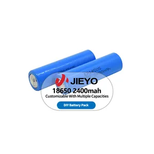 HX可充电锂离子电池3.7v 2400毫安时8.8wh踏板车强力18650电池圆柱形电池