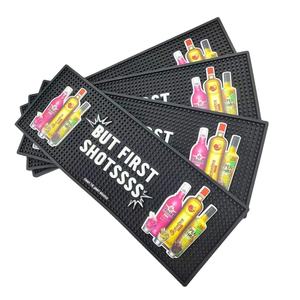 Popular Custom Silicone <b>Bar</b> Mat Eco Friendly Non Slip Heat Resistant Waterproof For <b>Bar</b> Pub Home And Commercial Use - Product Image 5
