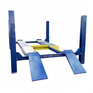 4-Säulen-Hydraulik-Hebebühne mit Vier Zylindern und Elektrischem Antrieb, Rollwagenheber, 10T Kapazität, 1800mm Hubhöhe - Product Image 3