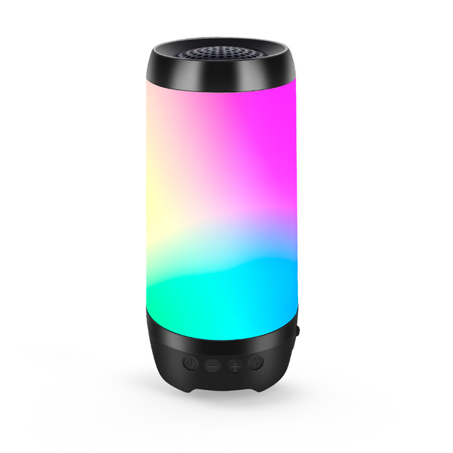 New Design Portable Sports Camping Waterproof Wireless RGB Party Water Bottle Speaker