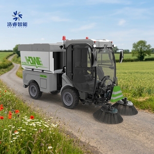 Nuova Spazzatrice Elettrica Industriale con Operatore a Bordo per la Pulizia di Foglie, Polvere e Detriti da Fabbriche, Officine, Magazzini e Strade - Product Image 2
