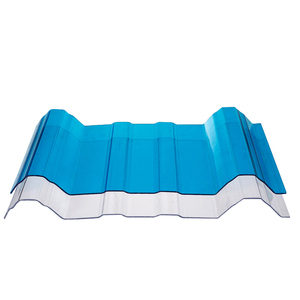 Feuille de toit transparente, ondulé, en résine, en polycarbonate, pc, pour serre, ferme, piscine de natation - Product Image 6