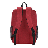 Sac à dos pour ordinateur portable tendance, coupe ajustée, avec fermeture éclair, panneau dorsal respirant, capacité de 15 L, bretelles arquées pour étudiants