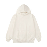 Sweat-shirts à capuche 100% Coton French Terry 300G épais pour hommes, style streetwear oversize, coupe ample et carrée, vente en gros, fabricant