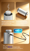Diffuseur d'arômes automatique portable avec logo personnalisé pour voitures, hôtels, diffuseur de parfum d'ambiance aux huiles essentielles, vaporisateur, fonctionnalités personnalisées
