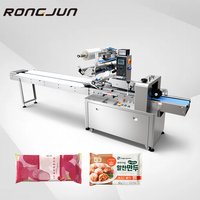 Machine d'emballage horizontale multifonctionnelle automatique pour sachets oreillers en papier/plastique, qualité alimentaire, pour biscuits, fournie directement par l'usine