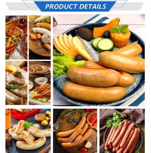 محضرة طعام كهربائية أوتوماتيكية لنقانق المأكولات البحرية ، خلط الفولاذ المقاوم للصدأ ، الاستحلاب الموحد ، ربط إنتاج السجق - Product Image 2