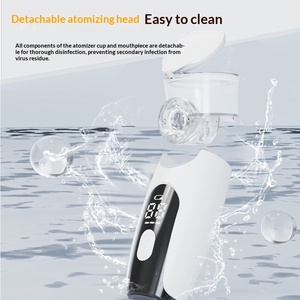 Nebulizador Médico Portátil de Mano, Bajo Ruido, Doble Alimentación (Recargable/Litio), Atomizador de Inalación Nasal - Product Image 3