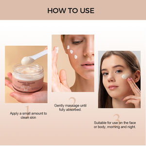 Handelsmarke Nesanda 114g natürliche gras gefütterte Schlagsahne Talg creme Hautpflege Gesichts feuchtigkeit creme Gesichts creme - Product Image 6