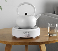 Cuisinière à induction électrique MZD 800 Watt, mini cuisinière à induction pour usage domestique, boîtier en acier inoxydable