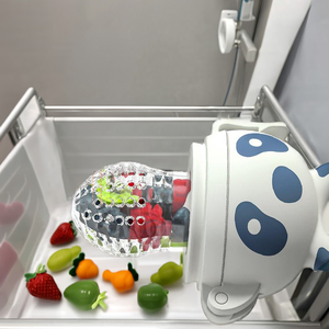 Alimentador personalizado de <span class=keywords><strong>frutas</strong></span> frescas <span class=keywords><strong>para</strong></span> bebés, <span class=keywords><strong>mordedor</strong></span> y chupete de silicona sin BPA, chupete nutritivo <span class=keywords><strong>para</strong></span> chupete de 0 a 12 meses - Product Image 4