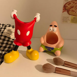 Porte-stylo en résine de Chine, cadeau de bureau mignon et de grande valeur, pour stylo-plume, dessin animé, multifonction, papeterie étudiante - Product Image 2