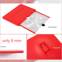Oem12 Inch 5d Hd Mobile Smartphone Screen Magnifier Mobile Phone Screen Magnifier Video Amplifier Pulling Out Phone Holder Stand