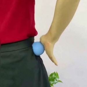 Nouveau produit phare : Rouleau de yoga en silicone durable, écologique, imperméable, élastique, pour thérapie par points et massage des jambes, en forme d'arachide. - Product Image 5