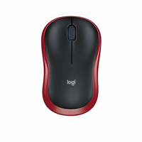Souris sans fil compacte Logitech M185 2,4 GHz avec nano-récepteur USB, capteur optique, Plug and Play pour ordinateur portable et PC, compatible avec de nombreux systèmes d'exploitation