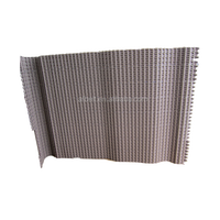 Courroie transporteuse modulaire en plastique AS-FLEX, nouveau matériau 5935 YS200-1, durable, antibactérienne, résistante à la chaleur, pour l'alimentation