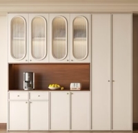 Buffet moderne en bois pour la maison Cuisine Salon Hôtel Salle à manger Bar Stockage Caractéristiques pour les meubles de maison