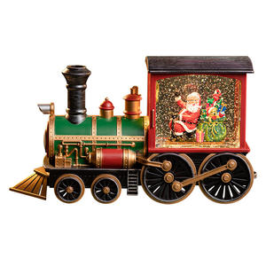 Secretshine Alimenté par Batterie avec Lumière Jouet de Train de <span class=keywords><strong>Noël</strong></span> pour Enfants avec Boîte à Musique et Boule de Cristal Cadeau pour le Nouvel An - Product Image 5