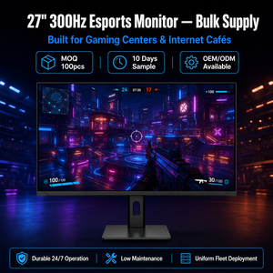 Monitor Gaming QHD de 27 Pulgadas y 300Hz, IPS Rápido, 2560x1440, Suministro al por Mayor para Esports <span class=keywords><strong>Arena</strong></span>, Cibercafé, Logotipo Personalizado OEM - Product Image 1
