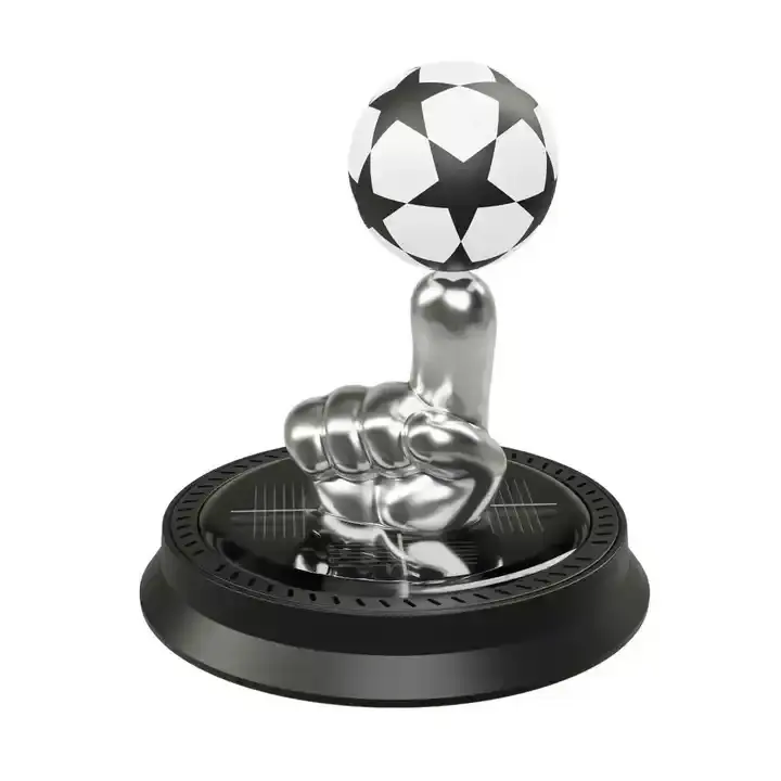 Araba aromaterapi güneş enerjisi koku ortadan kaldırmak futbol döndür Retro gramofon kayıt hava spreyi iç süslemeleri