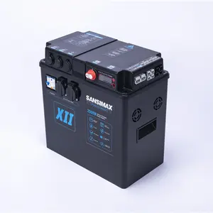 Duurzaam 12 Volt Deep Cycle Lithium Fosfaat Auto Lifepo4 Batterij 220V 200W Draagbare Uk Power Station