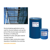 RUNTAI RT-9500 Sealant Silikon Struktural Dua Komponen untuk Pabrik Dinding Tirai Unitisasi
