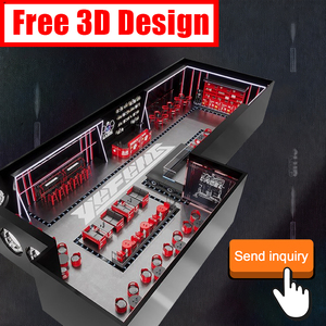 صالة ألعاب رياضية على الطراز الصناعي ، طلب بالجملة لتناول الطعام في الفنادق الخارجية ، بار مطعم ومتجر الحليب والشاي - Product Image 6