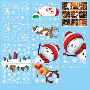 Miếng dán cửa sổ Giáng sinh tĩnh điện PVC trang trí tường kính năm <span class=keywords><strong>2025</strong></span> - Product Image 3