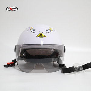 Casco de moto de media cara para niños de 8 a 14 años, de 12 a 18 años - Product Image 2