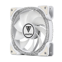 Ventilateur silencieux personnalisable en usine avec contrôleur RGB pour carte mère ATX, refroidisseur de processeur, ventilateur de boîtier PC
