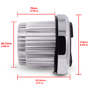 Boat Yacht golf cart marine audio kit gauge style <b>stereo</b> radio BT 6.5''coaxial 4x45W USB adapter Antenna - Product Image 3