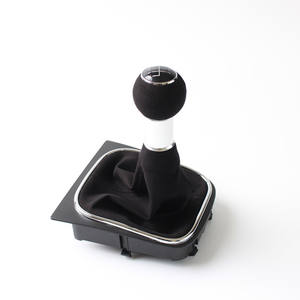 Pomo de palanca de cambios para Volkswagen Golf 5, 6 velocidades, material PU, diseño ergonómico - Product Image 4