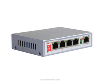 2020 hot sale commercial series 4-port Watch dog POE powered switch for video security system