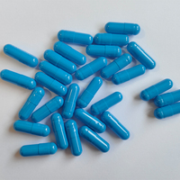 Pilules en capsules bleues à dissolution rapide, à absorption facile, sans additifs, haute pureté, 0