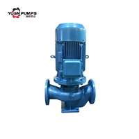 Pompa Booster Sentrifugal Vertikal 56.3m3/Jam, Head 21m, 4kw untuk Irigasi Sprinkler Lanskap