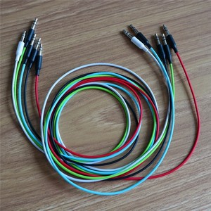 Male To Male <b>Audio</b> <b>Cable</b> 1M TPE Jacket 5 Colors For Car <b>Digital</b> Devices - Product Image 1
