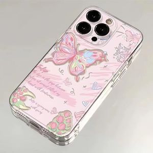<span class=keywords><strong>เคส</strong></span>โทรศัพท์ใสลายผีเสื้อสำหรับ <span class=keywords><strong>iPhone</strong></span> 15 14 13 12 11 <span class=keywords><strong>Plus</strong></span> Pro MAX <span class=keywords><strong>เคส</strong></span>โทรศัพท์ TPU แบบนิ่มกัน<span class=keywords><strong>กระแทก</strong></span> - Product Image 1