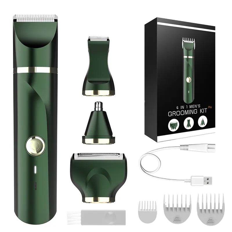 High Quality Multifunction Hair Trimmer Body Hair Trimmer All in One Personal Trimmer Clipper Professional 4 in 1 Electric Usb