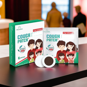 แผ่นบรรเทาอาการไออินฟาเรดช่วยหายใจได้แผ่นประคบสมุนไพรช่วยรักษาอาการไอเรื้อรังและอาการคันที่คอ - Product Image 1