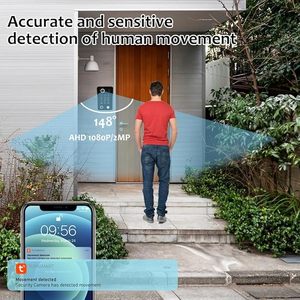 An94218b Chuông cửa không dây dài thời gian chờ máy ảnh de seguridad Wifi Home an ninh mạng Hệ thống camera - Product Image 2