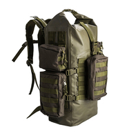 Sac à dos écologique élégant, durable, pour la pêche, le camping, la randonnée, la navigation de plaisance, sac à dos tactique, sac à dos imperméable, sac à dos en PVC