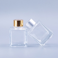 Bouteille en verre vide de 100 ml pour diffuseur d'arômes à bâtonnets ronds