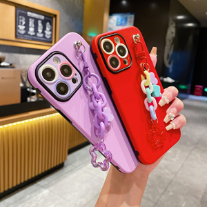 Chất Lượng Cao TPU Mềm 3D Màu Rắn Chống Sốc Trường Hợp Điện Thoại Với Mặt Dây Chuyền 14 Cộng Với Tùy Chỉnh Thiết Kế Đơn Giản Đồng Bằng Phong Cách Odm Cung Cấp Loại - Product Image 5