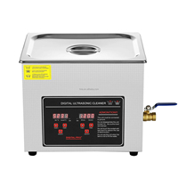 Sonicateur de bain à ultrasons de qualité industrielle 10L Équipement de stérilisation en laboratoire pour le nettoyage des cartes PCB
