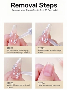 MyBeautyNails Private Label Professional <span class=keywords><strong>Gel</strong></span> à Enlever Rapidement et Facilement <span class=keywords><strong>Gel</strong></span> à Ongles Stylo à Huile Magique Dissolvant à Pression pour Ongles - Product Image 4