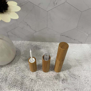 Tube de maquillage pour eye-liner, tube cosmétique en bambou - Product Image 2