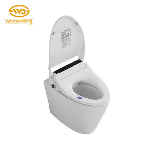 Nouvel arrivage d'articles sanitaires économie d'<span class=keywords><strong>eau</strong></span> intelligente WC cuvette <span class=keywords><strong>de</strong></span> <span class=keywords><strong>toilette</strong></span> en céramique <span class=keywords><strong>toilette</strong></span> intelligente automatique monobloc - Product Image 5