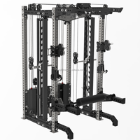 Appareil de musculation multifonction Commercial Tower Smith 5 Angles 4 12 Degrés pour Squat, Bench Press, Lat Pulldown, Traction – Équipement de Gym