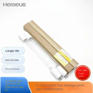 Lámpara UV de Doble Longitud de Onda <span class=keywords><strong>Heraeus</strong></span> GPH287T5VH/4, Lámpara de Vidrio para Laboratorio de 14W con Fuente de Alimentación de CA de 220V, 185-254nm - Product Image 2